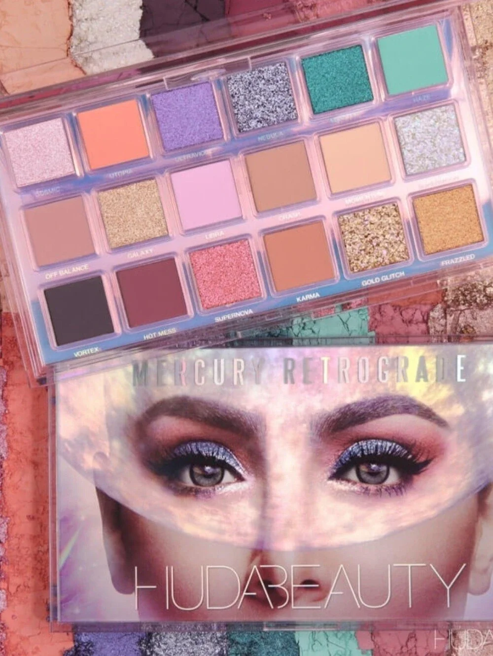 Huda Beauty Mercury Retrograde Eye Shadow Palette New Limited Edition